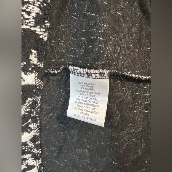 JM Collection Leopard print Jacket black and white - Picture 8 of 8